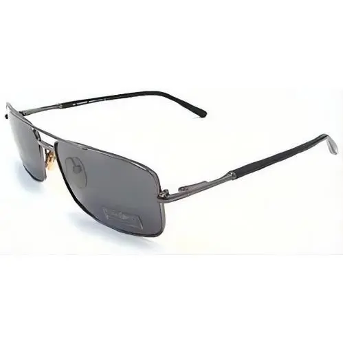 Tom Ford Hudson TF 102 731 Sunglasses 57mm Gunmetal / Dark Grey Lens