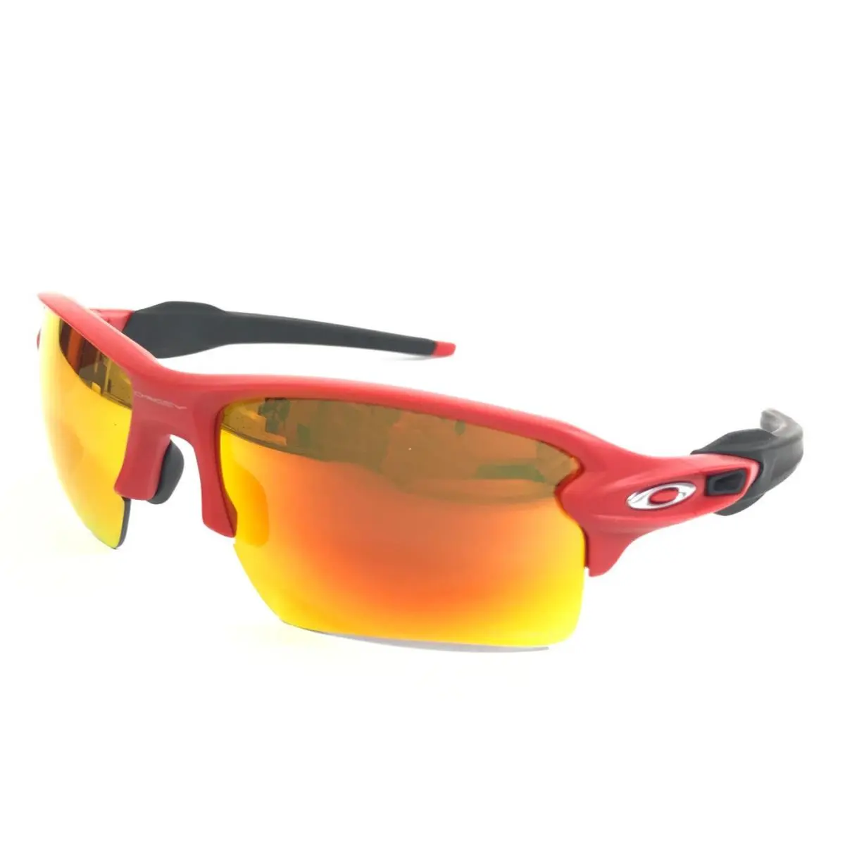 Sunglasses Flak 2.0 XL OO9188-J159 Matte Redline Frames Prizm Ruby Lenses by Oakley