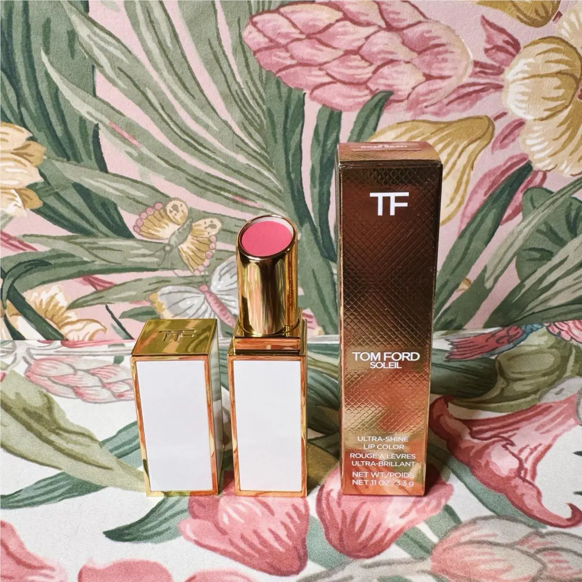 Tom Ford Soleil Summer Lipstick Ultra Shine Lip Color 40 Rose Beam