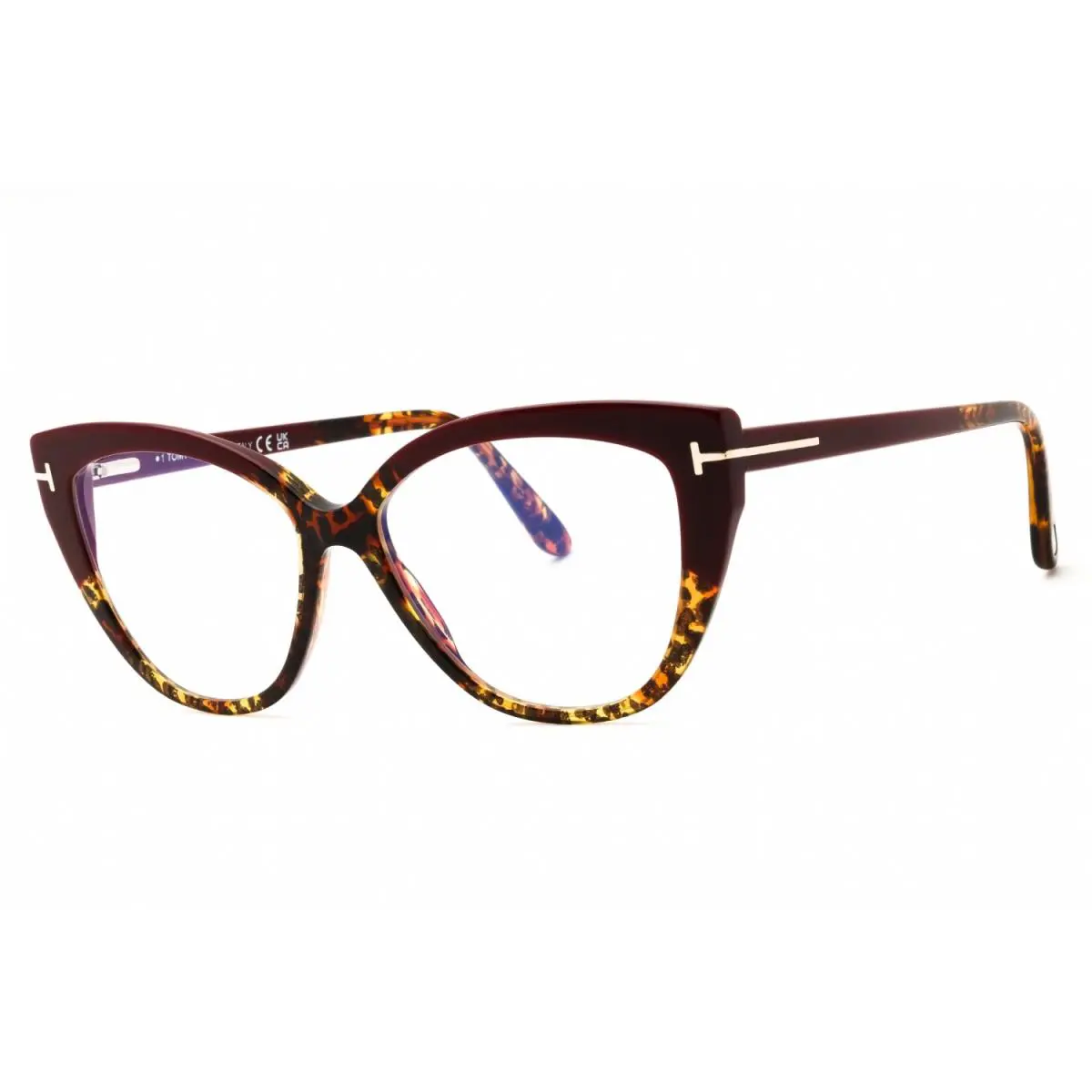 Tom Ford TF5673-056-54 Eyeglasses Frame Size 54mm 16mm 140mm Havana Women 88921