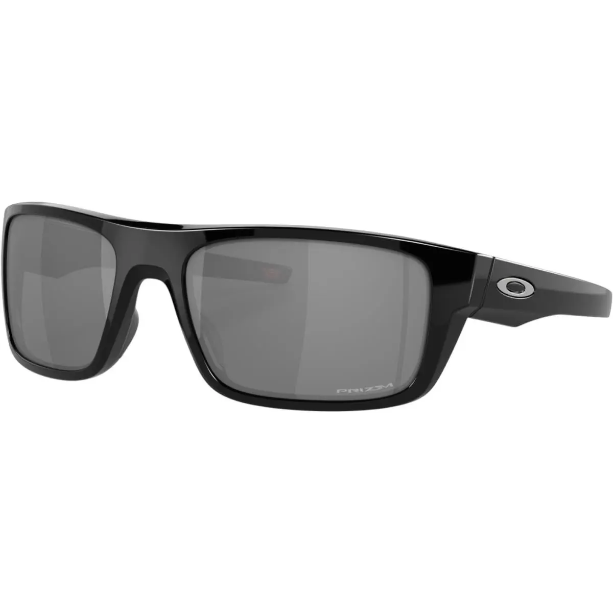 Oakley Men`s Drop Point Polished Black/black Iridium One Size Sunglasses - Frame: Black, Lens: Black