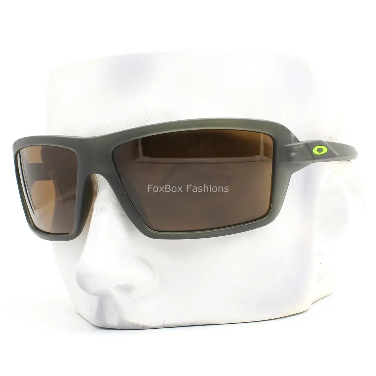 Cables Sunglasses OO9129-1963 Matte Olive Ink Green Prizm Bronze W/pouch by Oakley