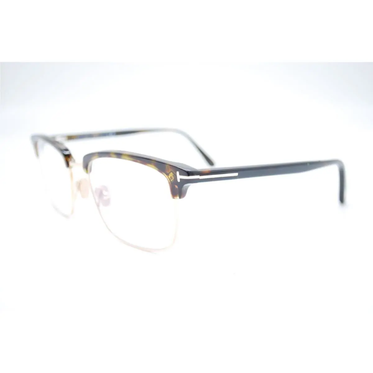 Tom Ford TF 5801-B 052 Havana Blue Block Eyeglasses Frames 54-19