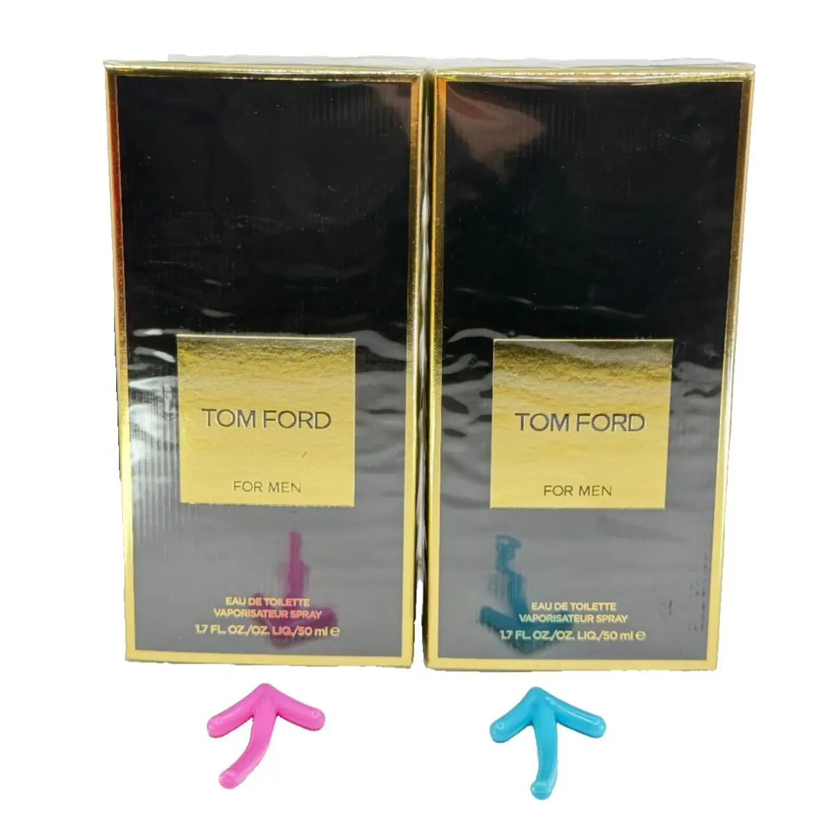 Tom Ford Men Eau De Toilette Spray 2 x 1.7 oz 3.4 oz Total