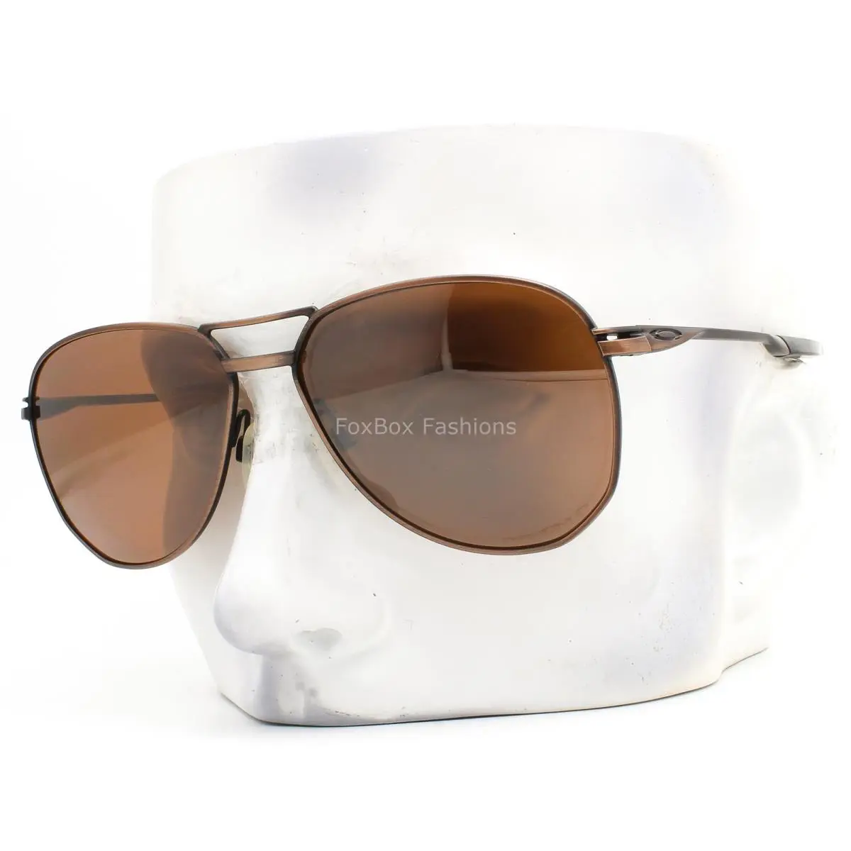 Contrail Sunglasses OO4147-0657 Satin Toast Brown Prizm Polarized W/pouch by Oakley