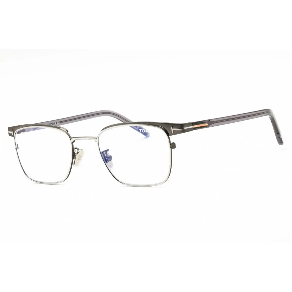 Tom Ford TF5854D-008-49 Eyeglasses Frame Size 49mm 20mm 145mm Gunmetal Men 8892