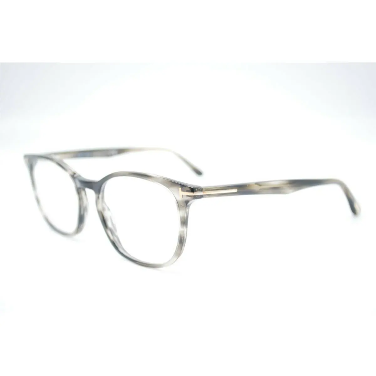 Tom Ford TF 5505 005 Black and Grey Eyeglasses Frames 52-19