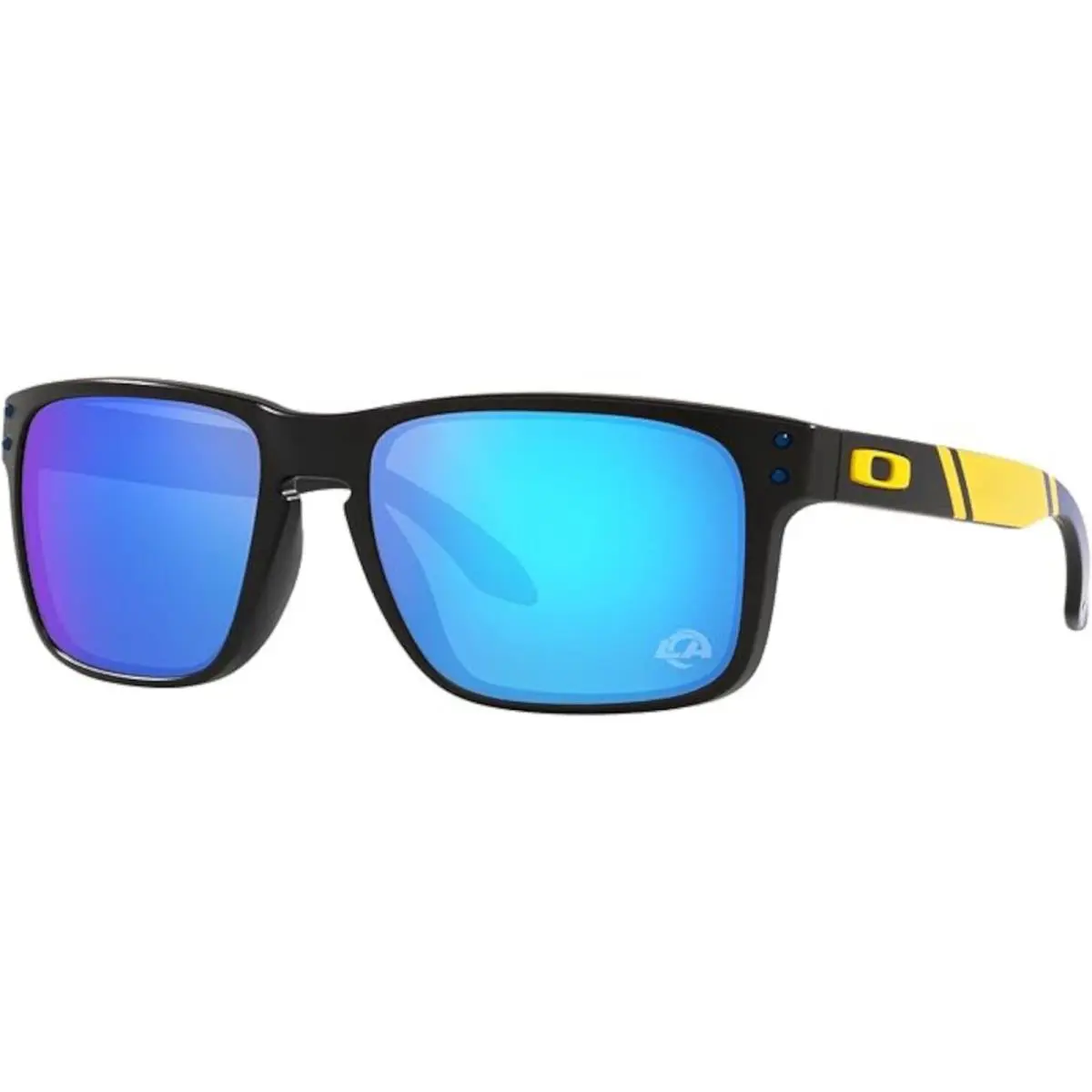 Oakley Men`s Holbrook Lar Matte Black Prizm Sapphire One Size Sunglasses