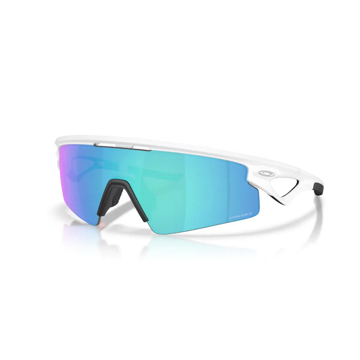 Sunglasses Sphaera Strike OO9531-0437 Matte White / Prizm Sapphire Lens by Oakley