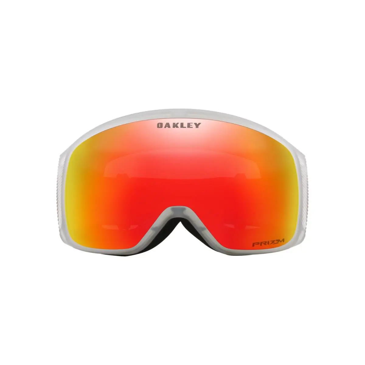 Oakley Flight Tracker M Iron Red Wave Snow Goggles Prizm Torch Iridium Lenses - Red
