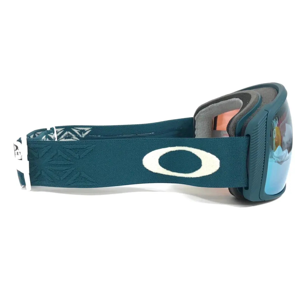 Oakley Snow Goggles Flight Tracker XM OO7105-1600 Icon Balsam w/ Prizm Sapphire - Frame: Blue, Lens: Blue