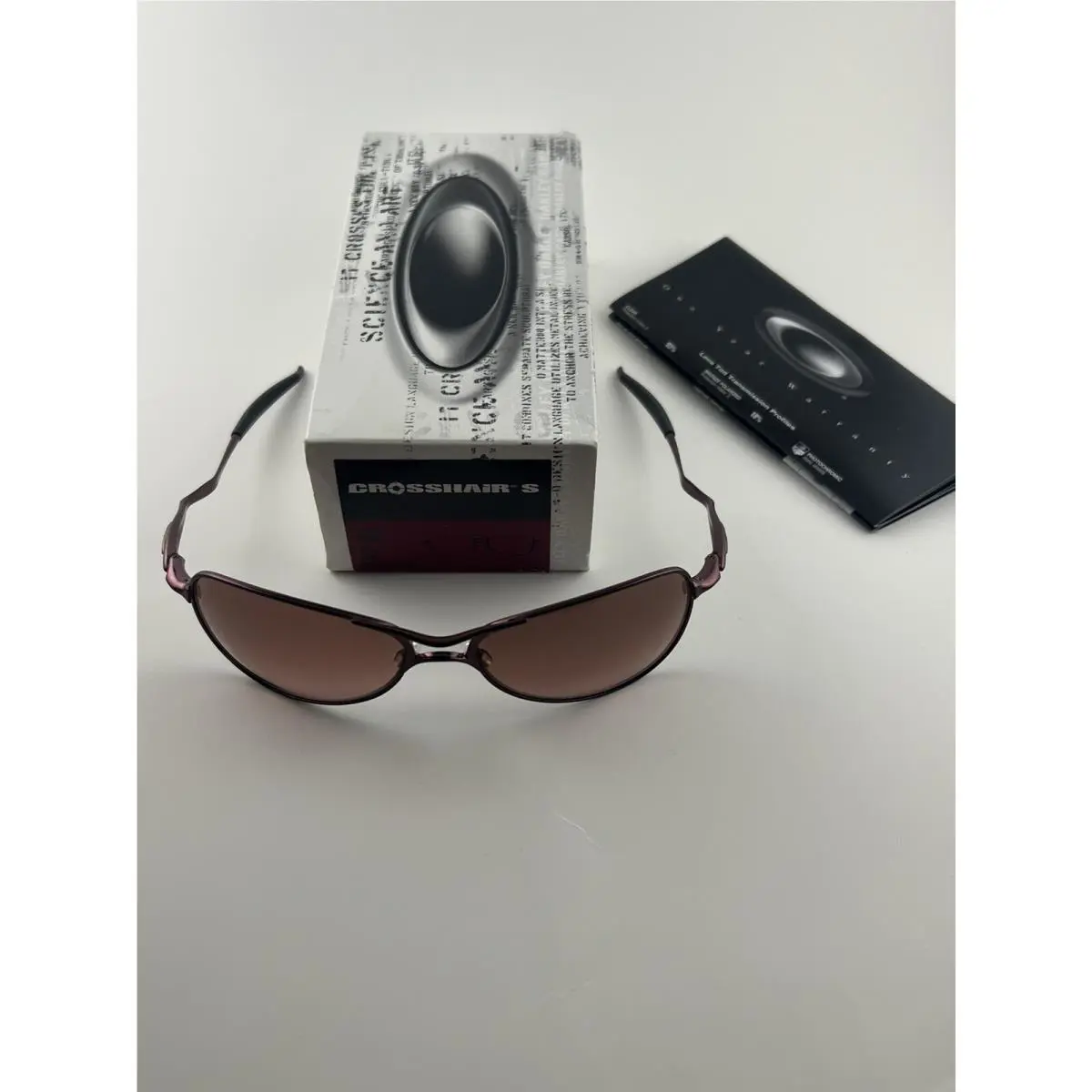 Crosshair S Small Berry G40 Black Gradient+box 05-977 Wire Metal by Oakley