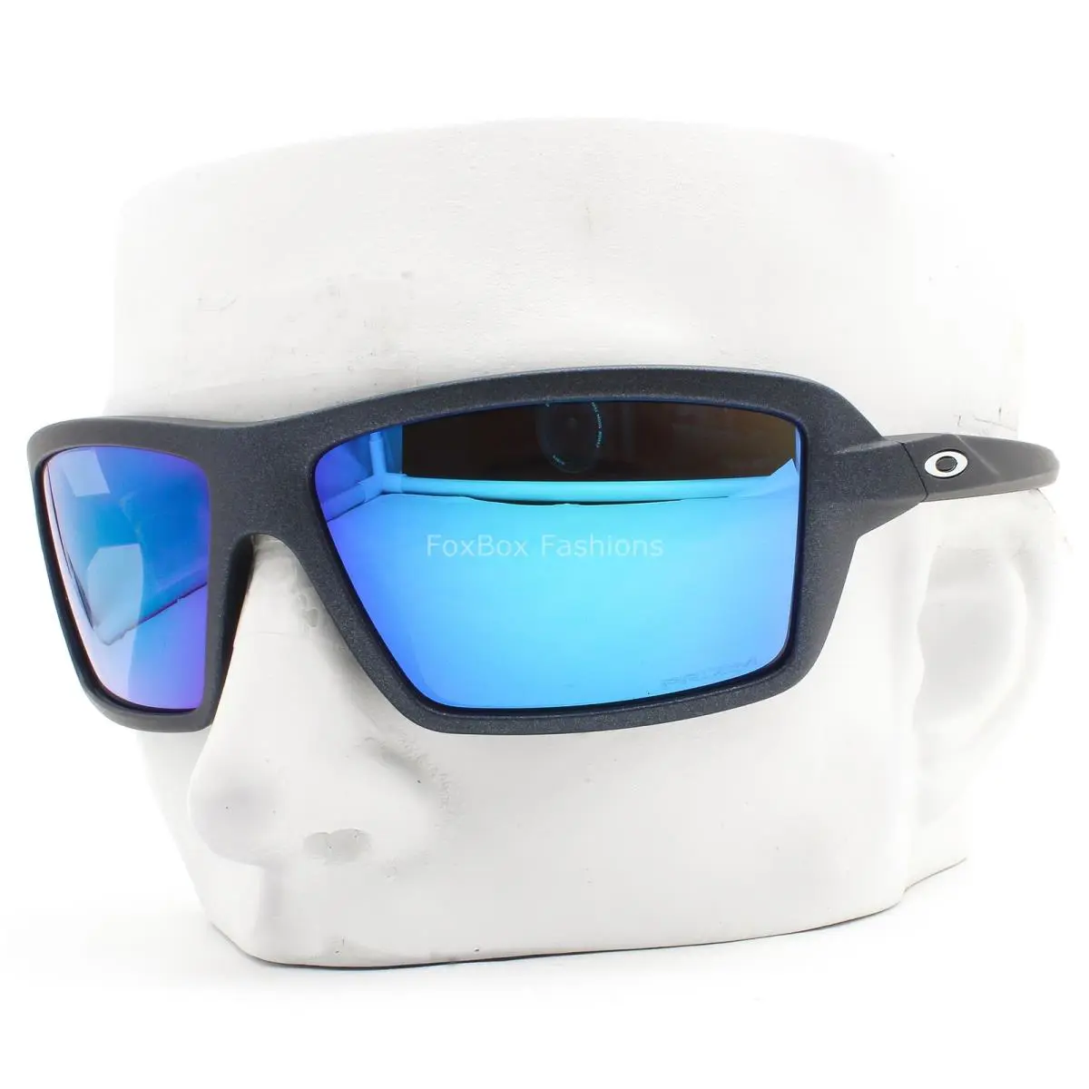 Cables Sunglasses Blue Steel Prizm Sapphire OO9129-1863 with Pouch by Oakley