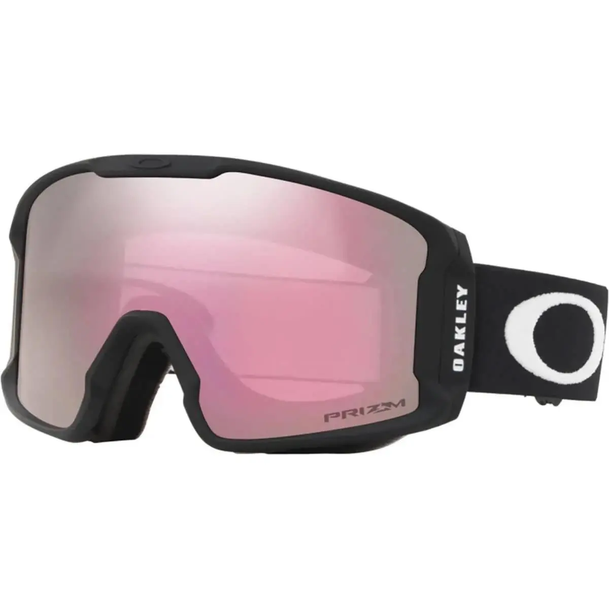 Oakley Adult Line Miner M Snow Matte Black/prizm Hi Pink Iridium OS Goggles