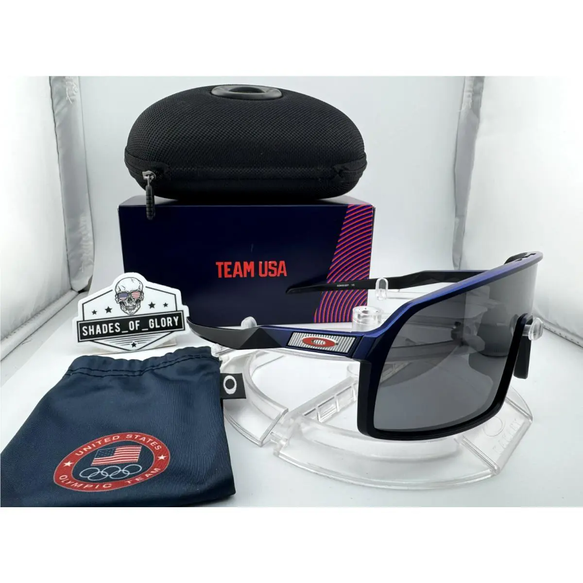 Oakley Sutro Team Usa Tokyo Fade Prizm Black Sunglasses OO9406-29 NEW2