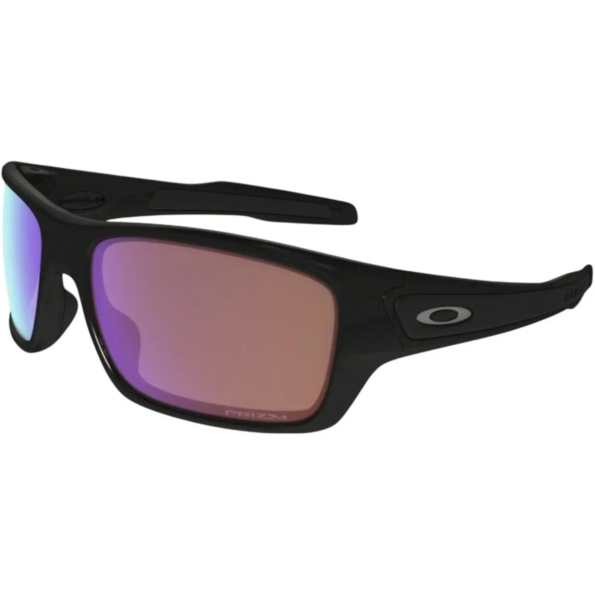 Oakley Men`s Turbine Polished Black/prizm Golf One Size Sunglasses - Frame: Polished Black, Lens: Prizm Golf