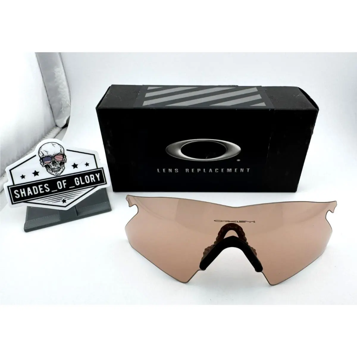 Oakley M Frame Heater VR50 Lens Sunglasses Vtg Nose Piece Rare
