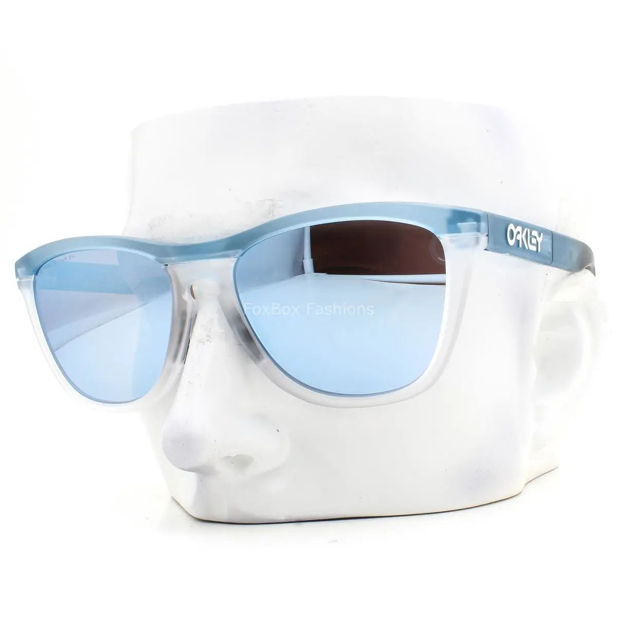 Frogskins Range Sunglasses Matte Stonewash Prizm Polarized OO9284A-0955 by Oakley