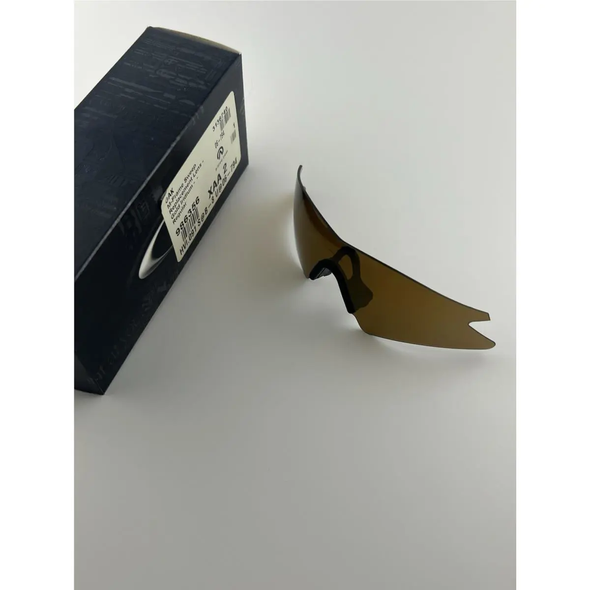 M Frame Gold Iridium Sweep Replacement Lens+box Nose Pad 06-794 Rare by Oakley