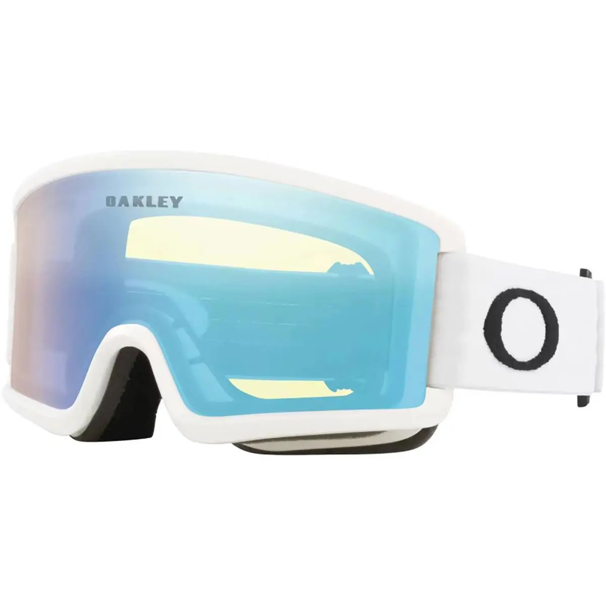 Youth Target Line S Snow Matte White/hi Yellow One Size Goggles by Oakley