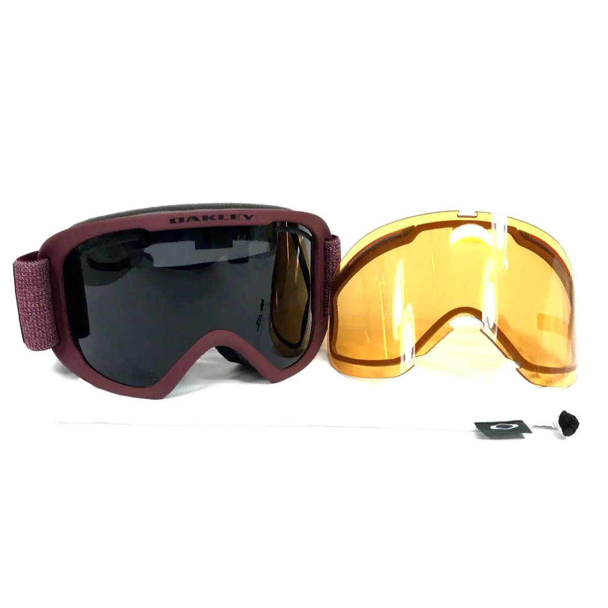 Snow Goggles O-frame 2.0 XL OO7112-7100 Heathered Grenache Pair of Lenses by Oakley