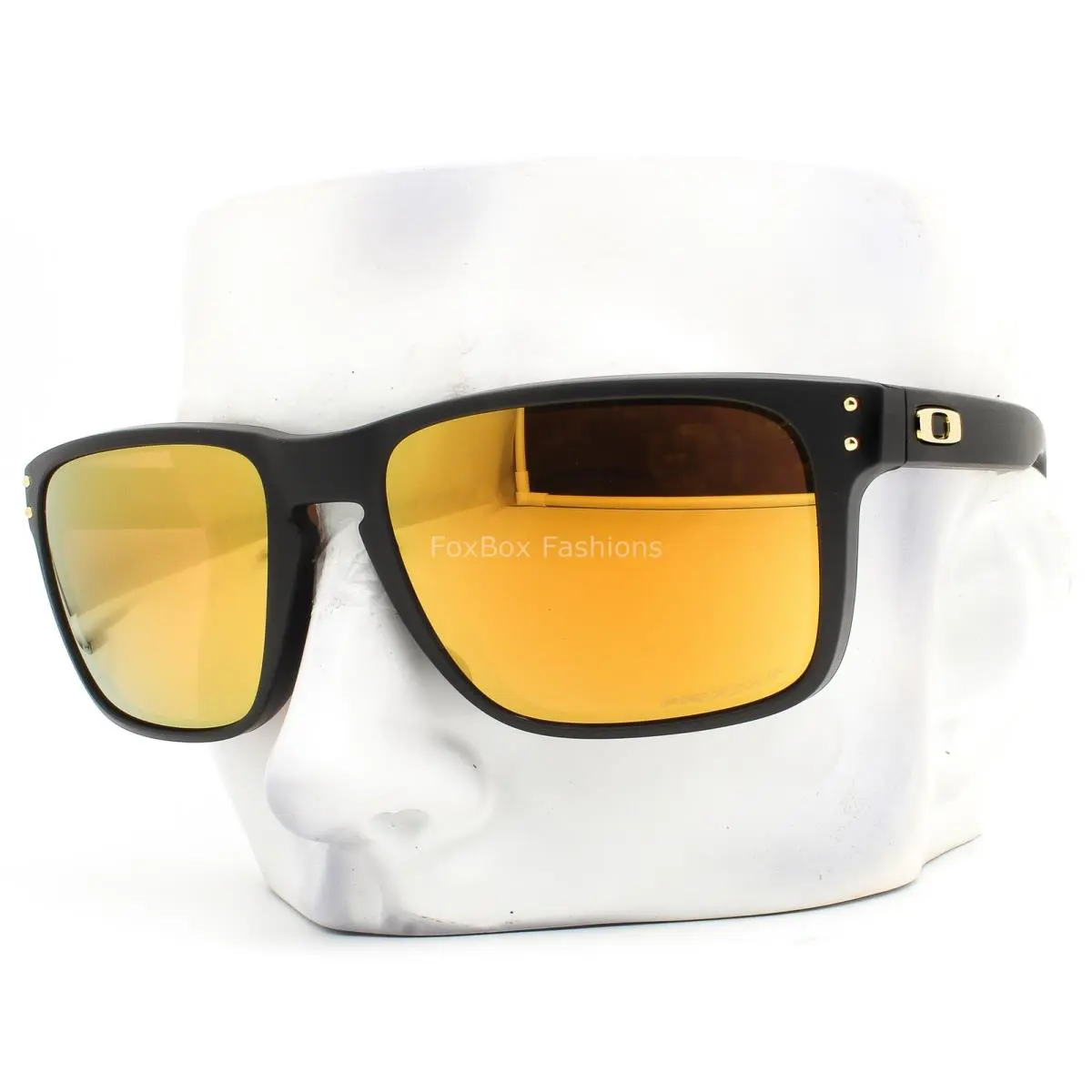 Sunglasses OO9417-4459 Holbrook XL Matte Black Prizm Polarized 24K Wpouch by Oakley