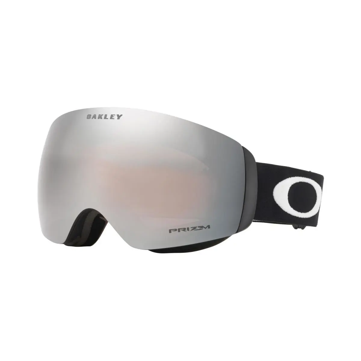 Oakley Flight Deck M Snow Goggle Matte Black/prizm Snow Black Iridium Medium - Matte Black/Prizm Snow Black Iridium, Frame: Black, Lens: Gray