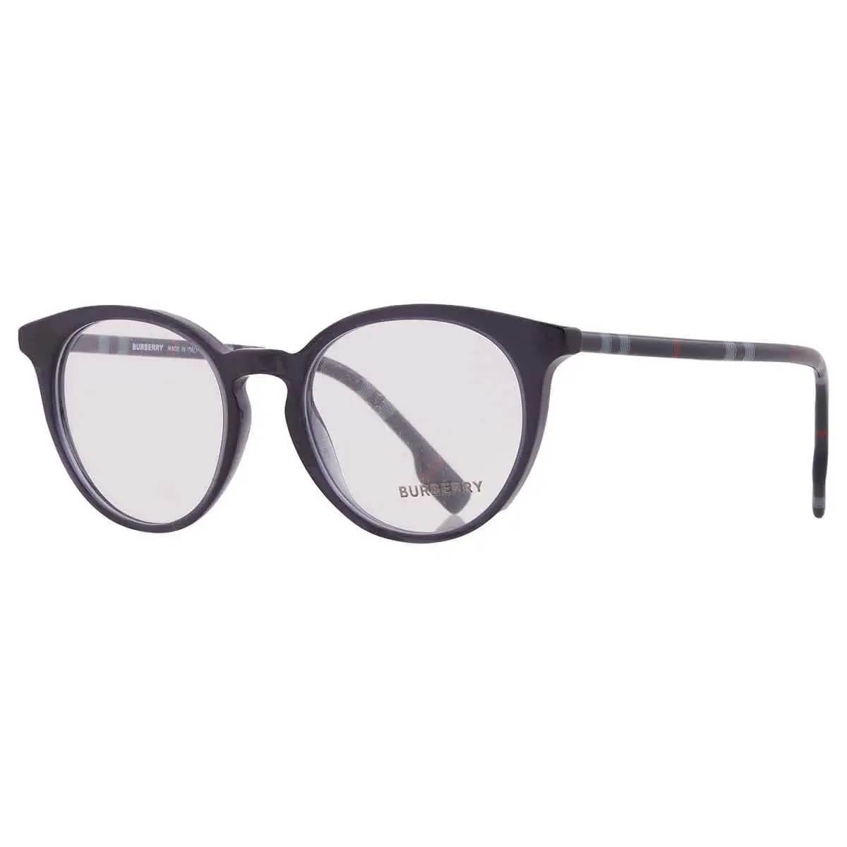 Burberry Chalcot Demo Oval Ladies Eyeglasses BE2318 4011 49 BE2318 4011 49 - Blue, Frame: Blue