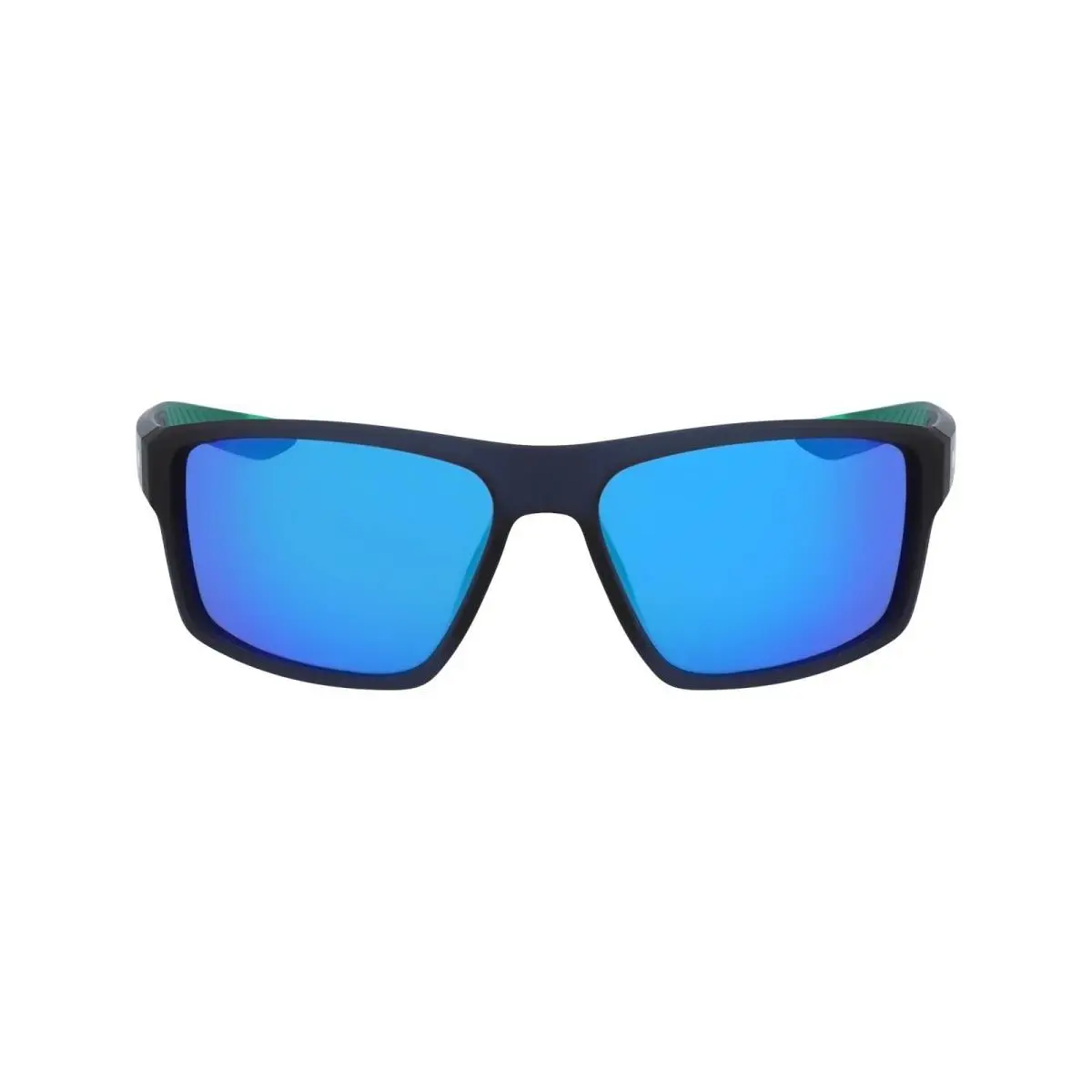 FJ2264 Sunglasses 410 Mt Midnight Navy/turq Mirro 60mm Men by Nike