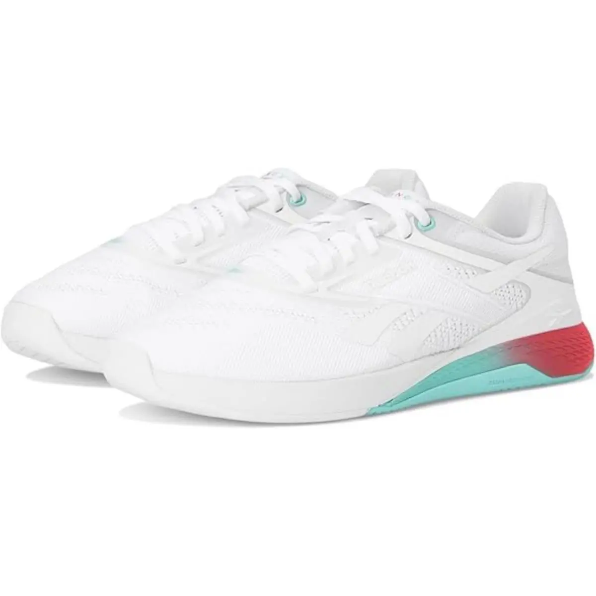 Reebok shoes - Athletic - Athletic - White/Ai Aqua/Energy Red 0