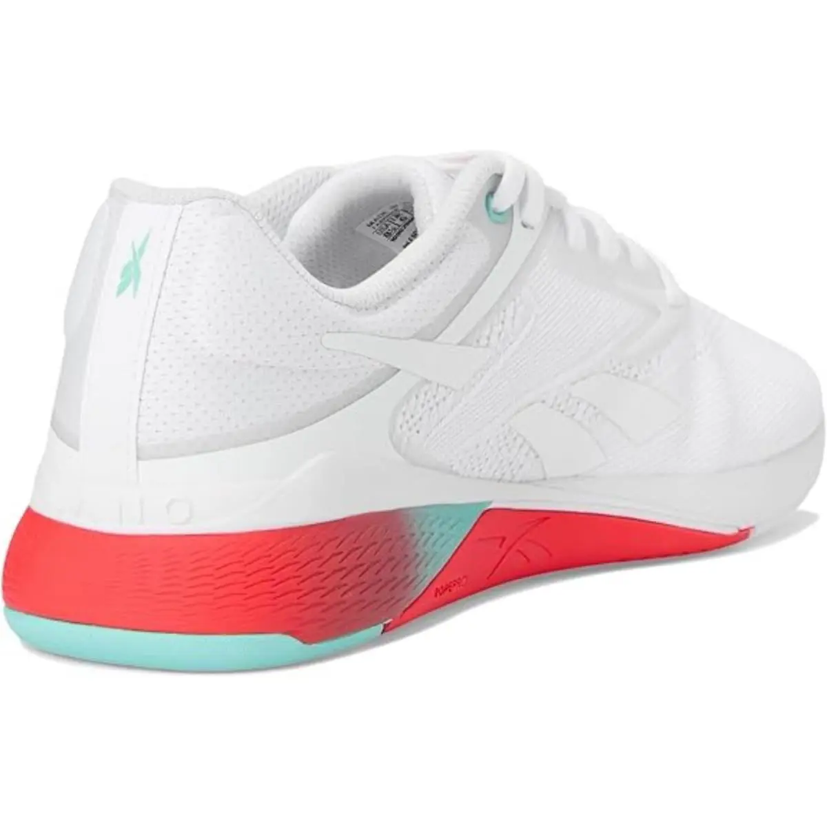 Reebok shoes - Athletic - Athletic - White/Ai Aqua/Energy Red 3