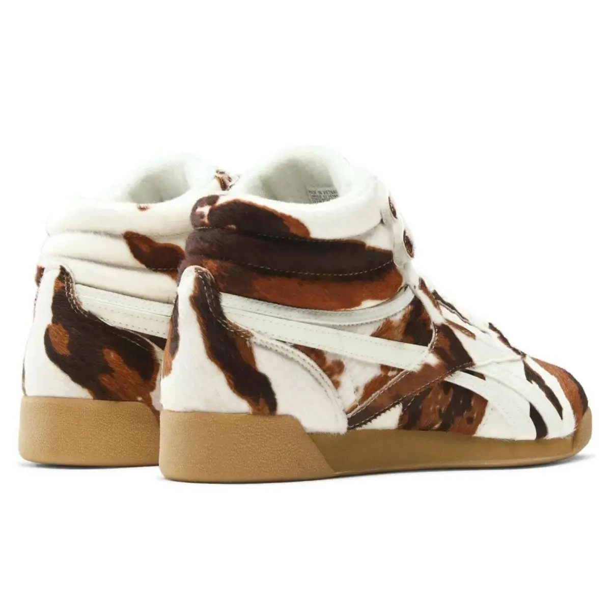 Reebok shoes - Reebok Freestyle Hi - Freestyle - Brown, Manufacturer: Cow/Chalk/Gum 27