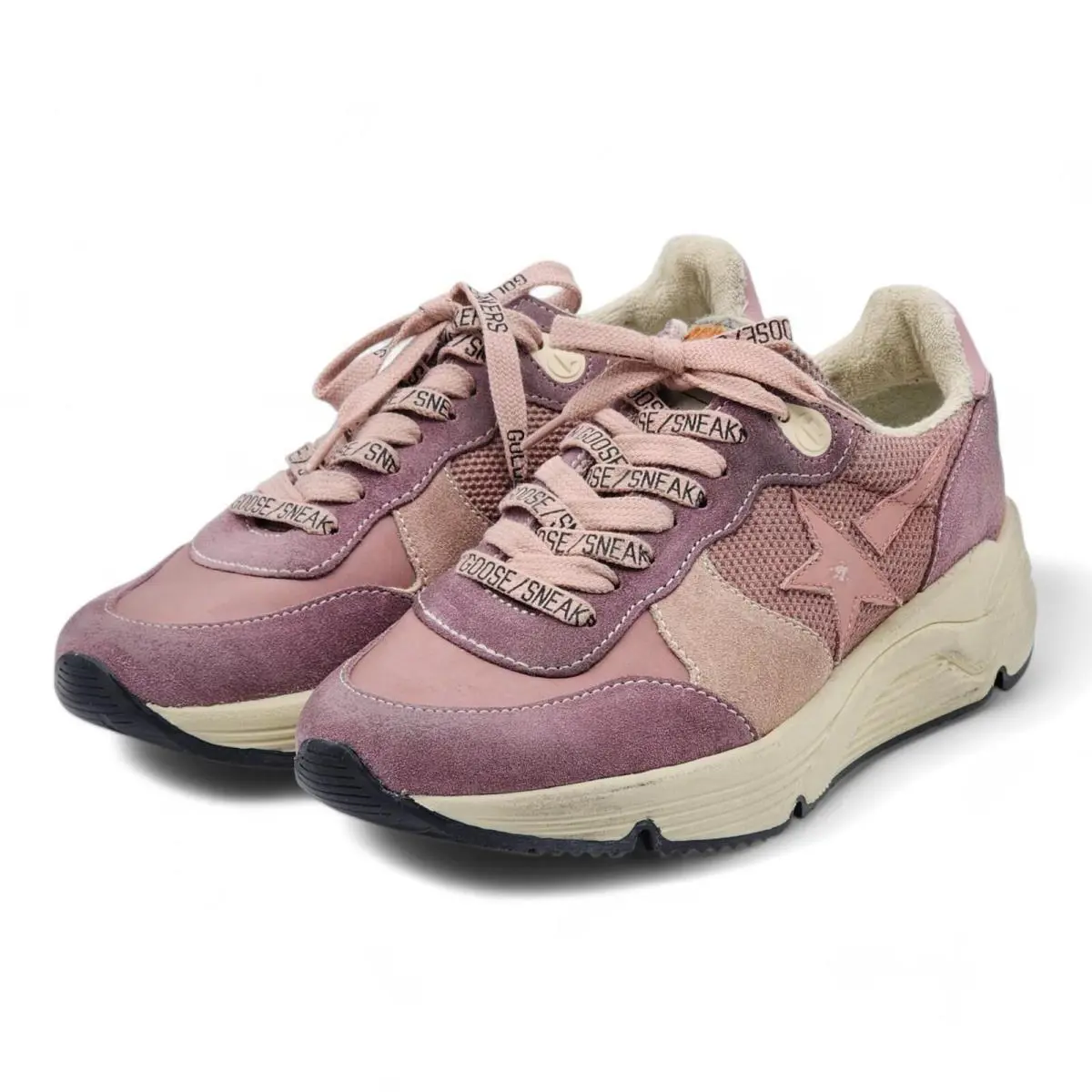 Golden Goose shoes - Golden Goose Running Sole - Running Sole - GWF00215 F005340 25707 - Pink (UPC: 8050235715844) 2