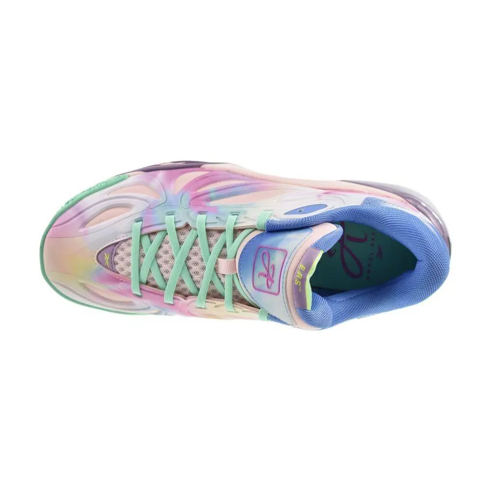 Reebok shoes - Aqua/Purple/Blue 3