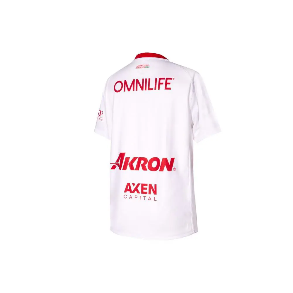 Puma clothing - PUMA Chivas Away Replica 2526 Crew Neck Short Sleeve Soccer Jerse - 71358101 - White 7