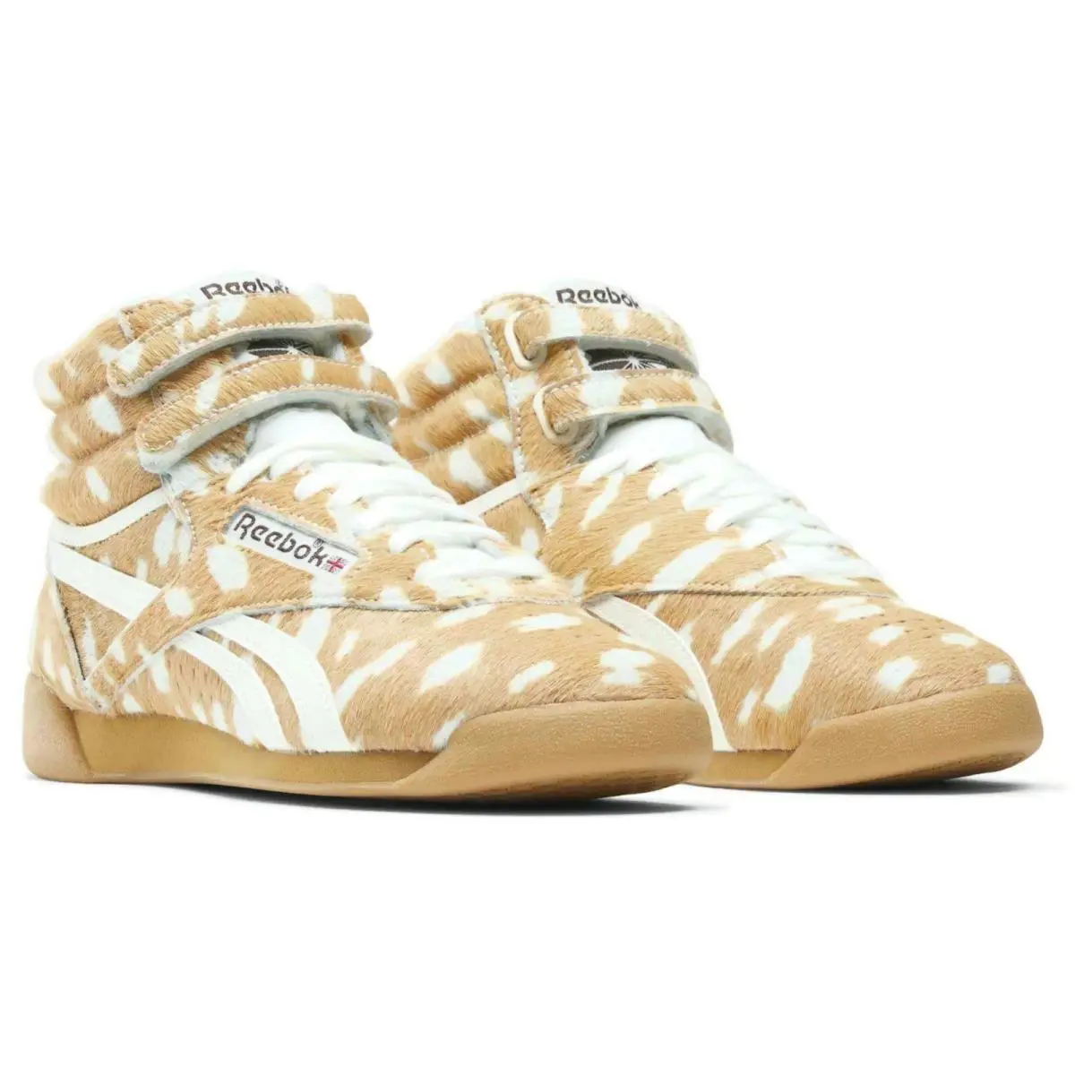Reebok shoes - Reebok Freestyle Hi - Freestyle - Brown, Manufacturer: Doe/Chalk/Gum 8