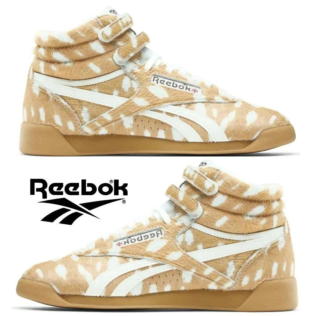 Reebok shoes - Reebok Freestyle Hi - Freestyle - Brown, Manufacturer: Doe/Chalk/Gum 23
