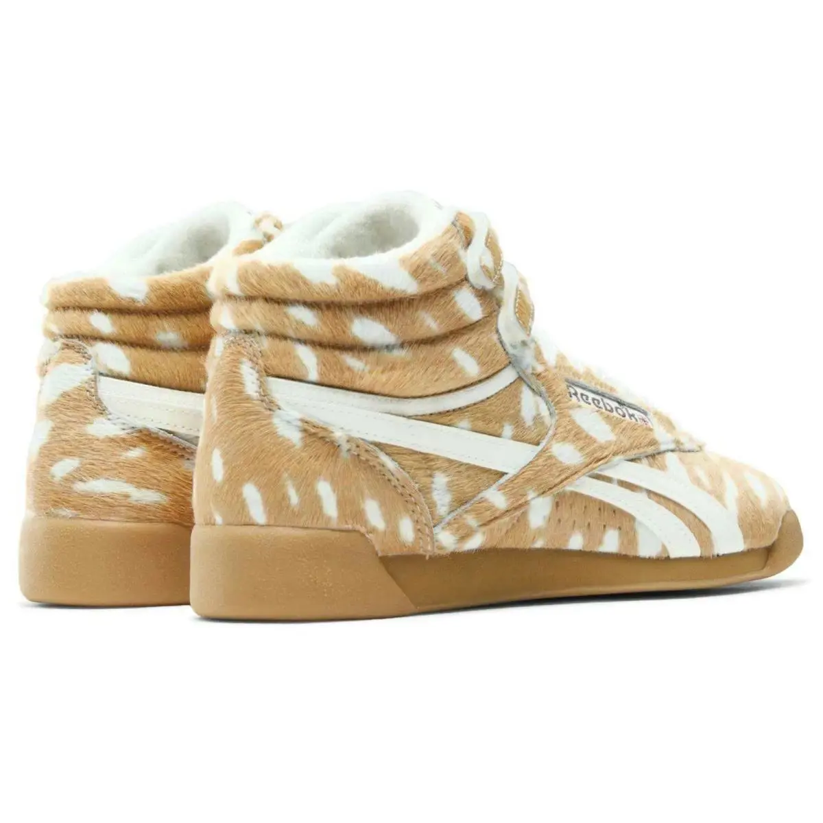Reebok shoes - Reebok Freestyle Hi - Freestyle - Brown, Manufacturer: Doe/Chalk/Gum 28