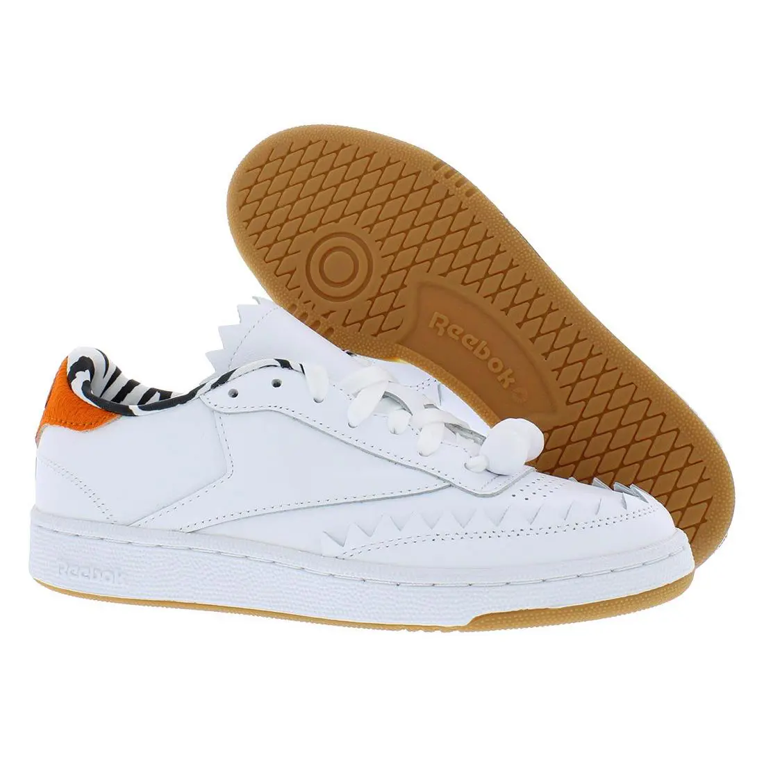 Reebok shoes - Footwear White/Black/Thermal Orange, Main: White 4