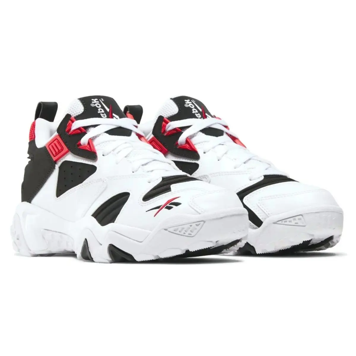 Reebok shoes - Reebok Brutus Low - Brutus Low - White, Manufacturer: Ftwr White/Black/Vector Red 0