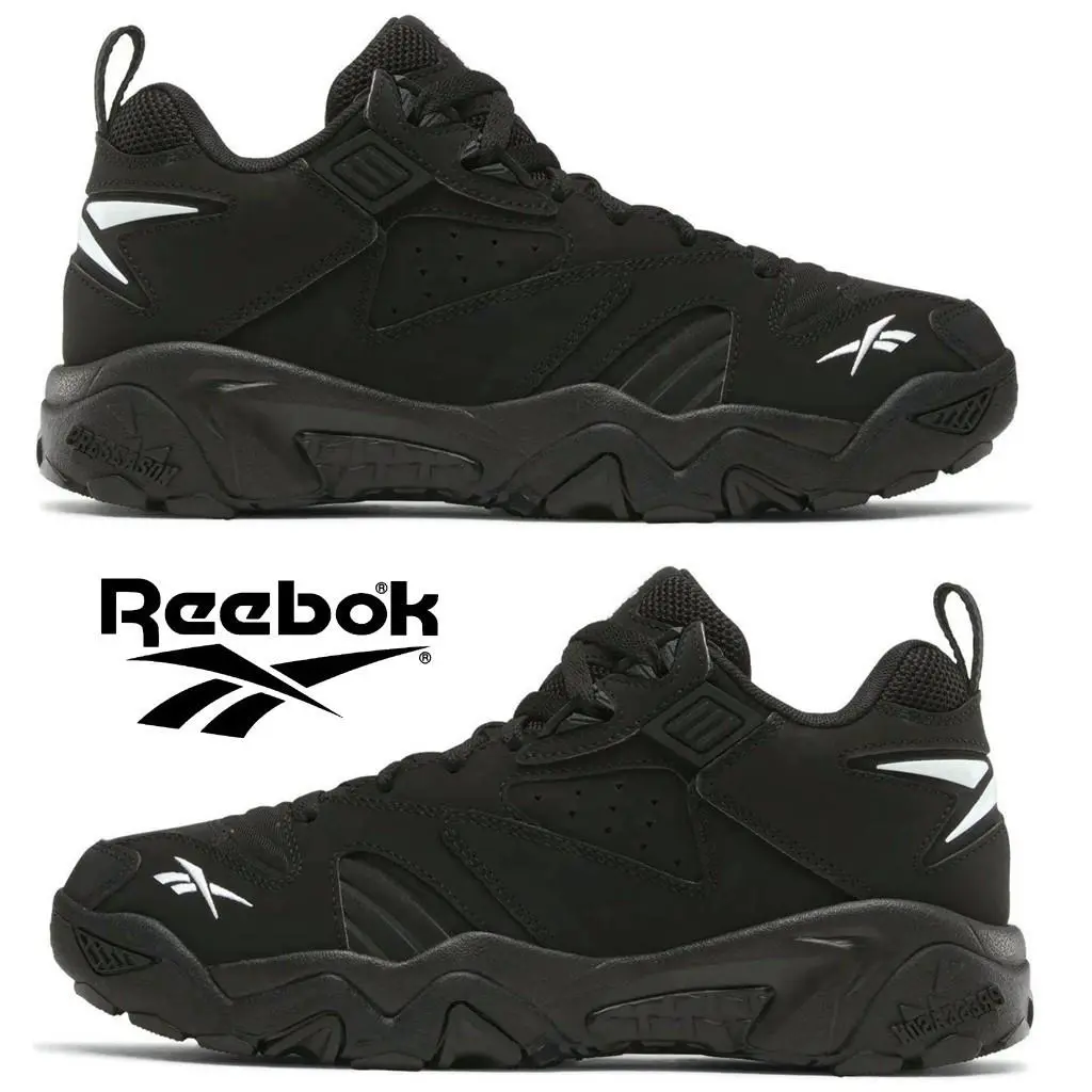 Reebok shoes - Reebok Brutus Low - Brutus Low - Black, Manufacturer: Black/Black/White 23