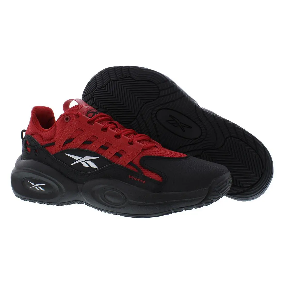 Reebok shoes - Core Black/Flash Red/White, Main: Black 4