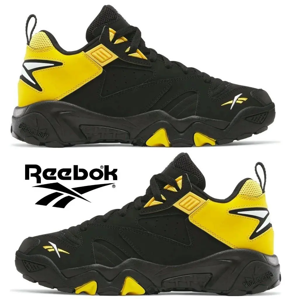 Reebok shoes - Reebok Brutus Low - Brutus Low - Black, Manufacturer: Black/Always Yellow/White 23