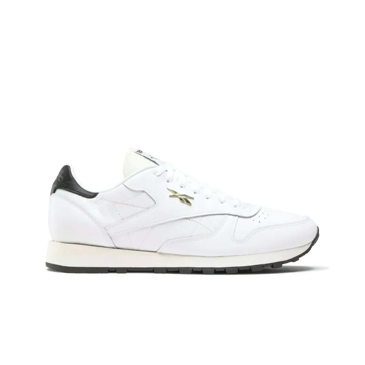 Reebok shoes - Reebok Classic Leather - Classic Leather - White, Manufacturer: White/Black/Chalk 3