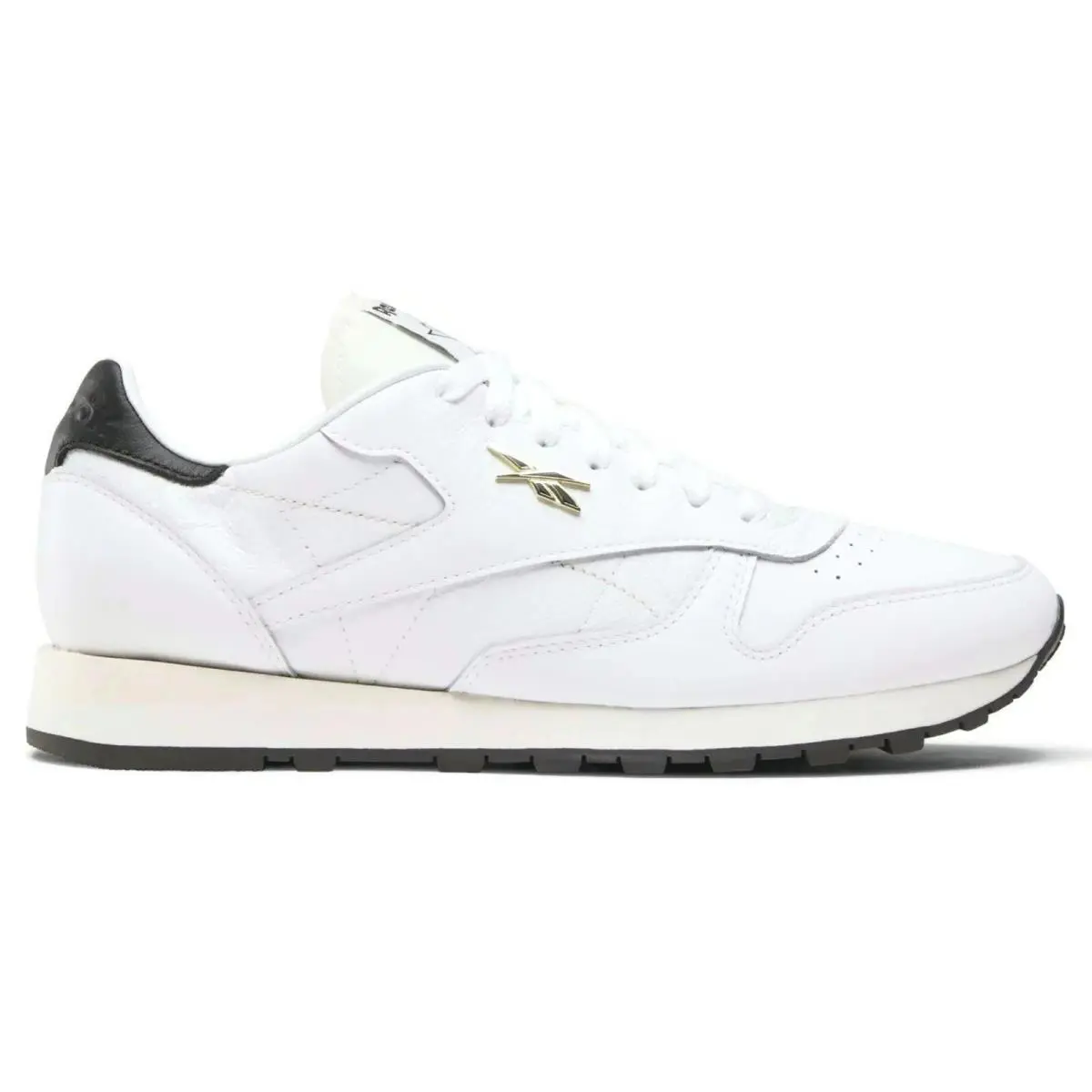 Reebok shoes - Reebok Classic Leather - Classic Leather - White, Manufacturer: White/Black/Chalk 27