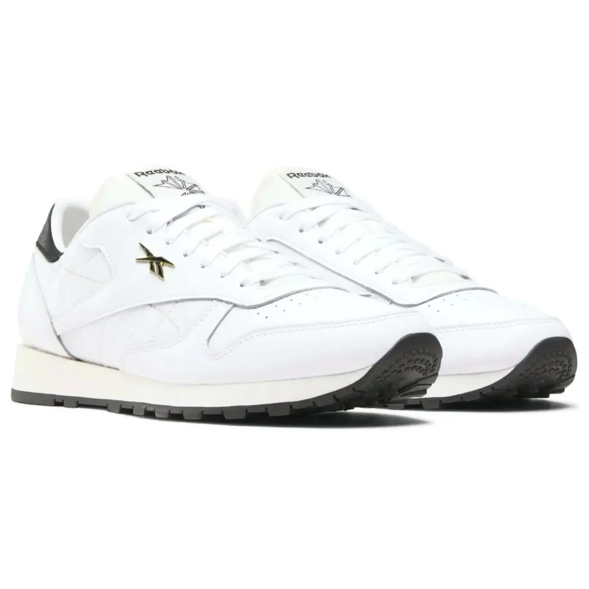Reebok shoes - Reebok Classic Leather - Classic Leather - White, Manufacturer: White/Black/Chalk 28