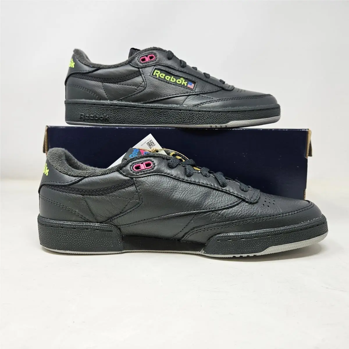 Reebok shoes - Reebok Club C 85 - Club - 100201173 - Black (UPC: 197225755003) 0