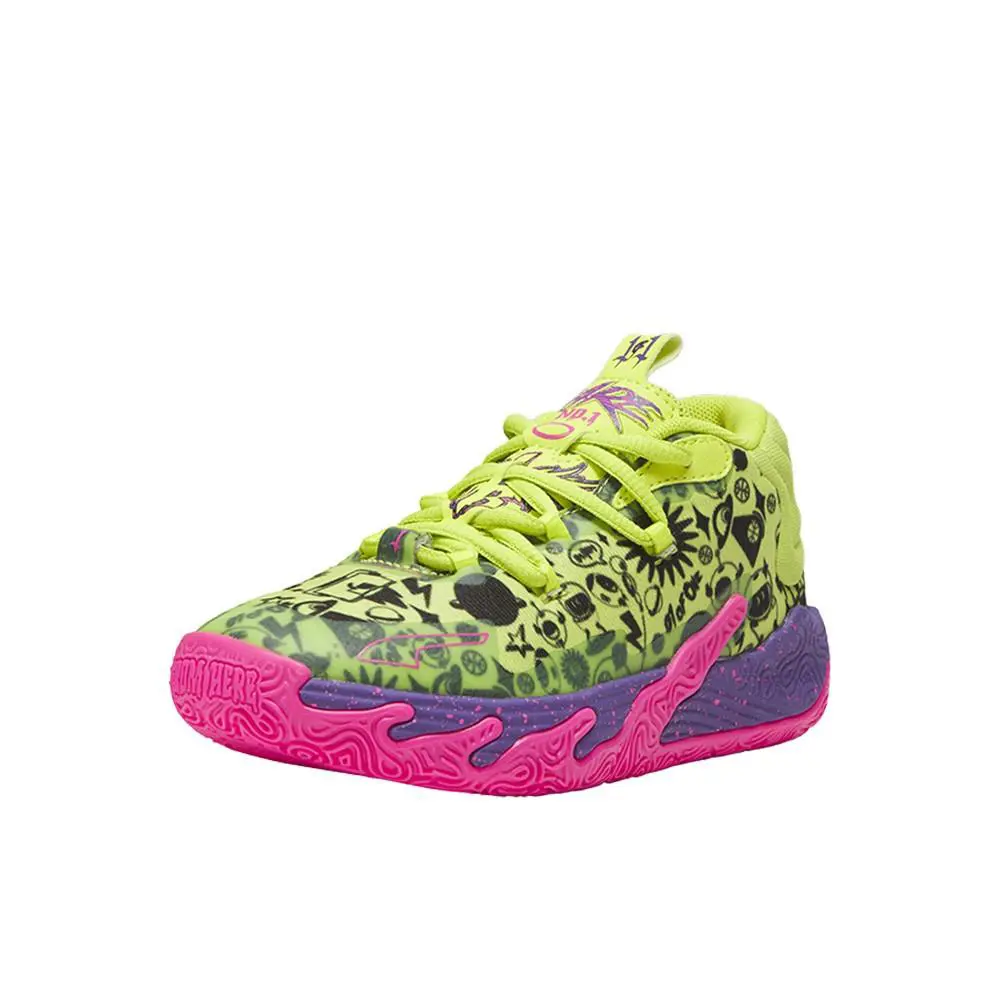 Puma shoes - PUMA Mb.03 Not From Here Basketball  Toddler - 39942401 - Yellow 0