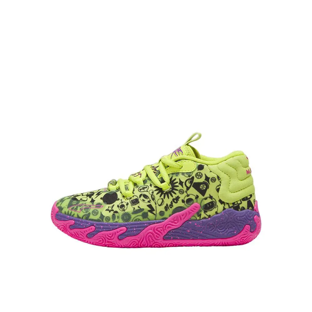 Puma shoes - PUMA Mb.03 Not From Here Basketball  Toddler - 39942401 - Yellow 1