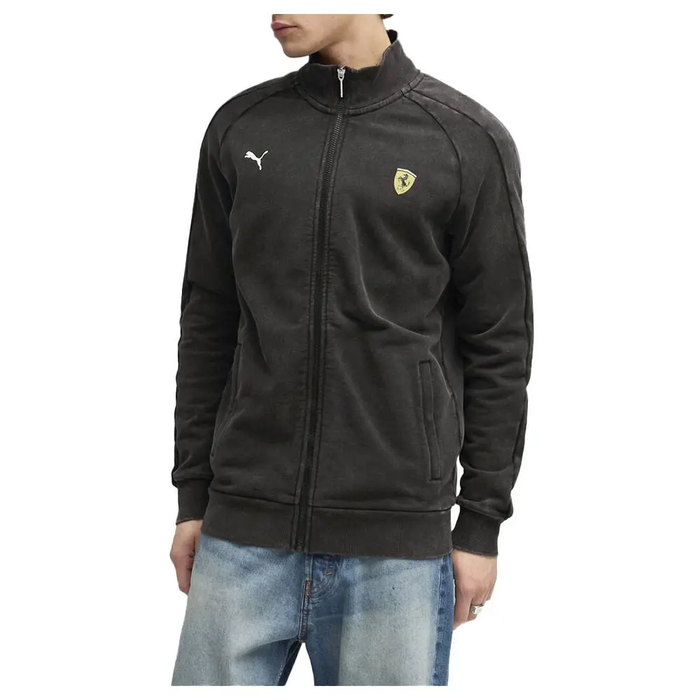 Puma clothing - PUMA Scuderia Ferrari T7 Full Zip Jacket - 63275401 - Black 5